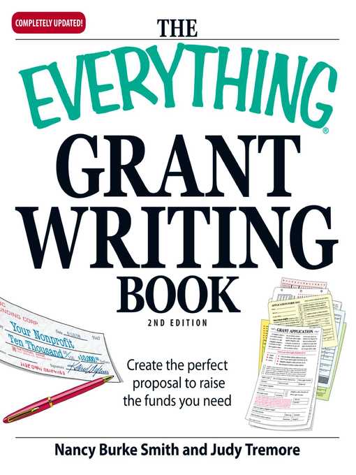 Title details for The Everything Grant Writing Book by Nancy Burke - Wait list